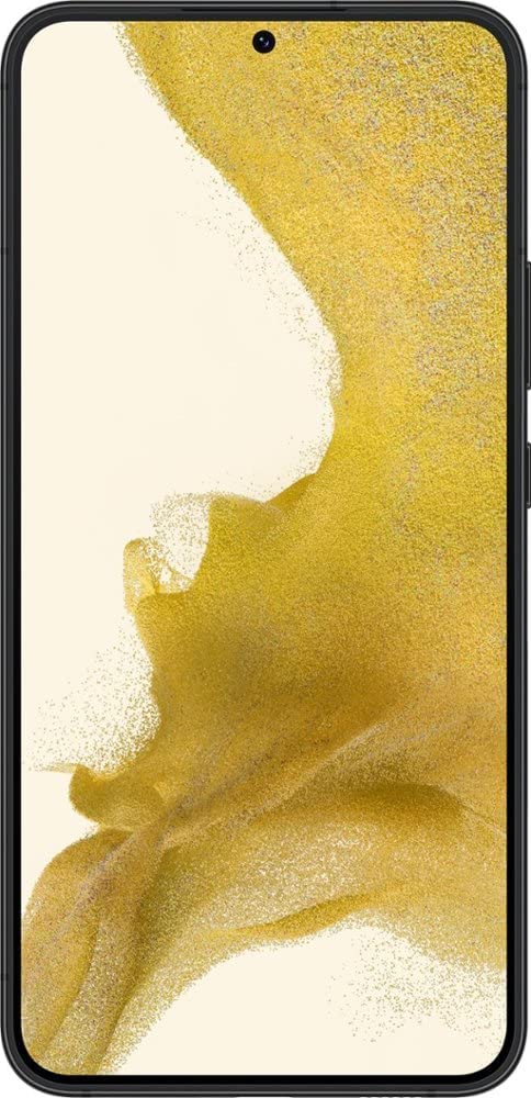Refurbished Samsung Galaxy S22 Plus 5G S906U (Fully Unlocked) 128GB Phantom Black (Grade B) Bundle with Pre-Installed Tempered Glass and Bluetooth Earbuds