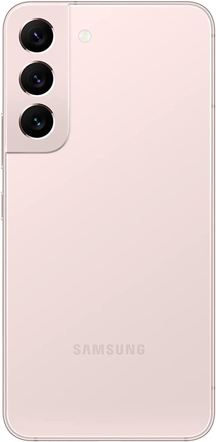 Refurbished Samsung Galaxy S22 Plus 5G S906U (Fully Unlocked) 128GB Pink Gold (Grade B) w/ Wireless Earbuds