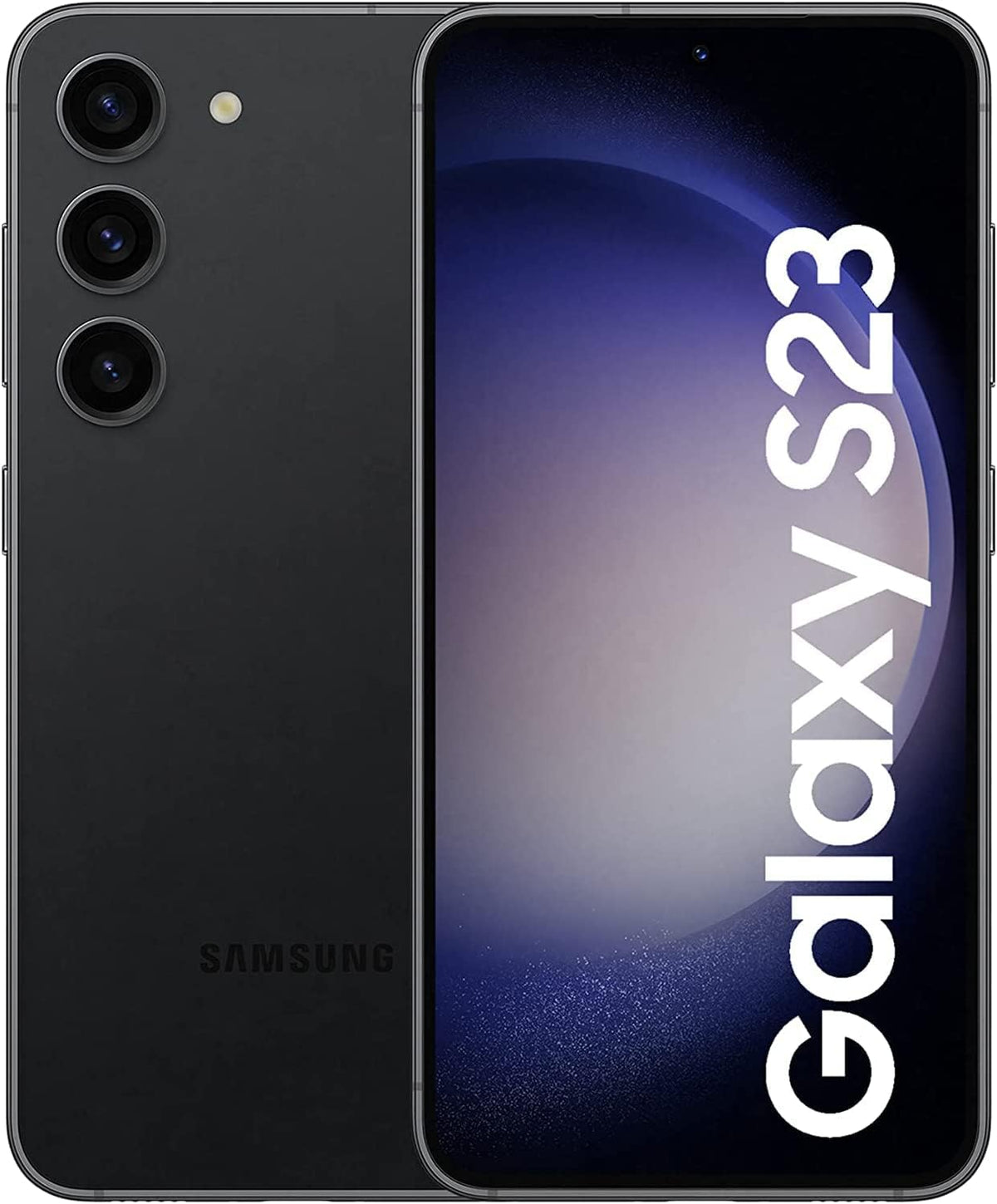 Refurbished Samsung Galaxy S23 5G S911U (AT&T Only) 128GB Phantom Black (Grade A+)w/ Pre-Installed Tempered Glass