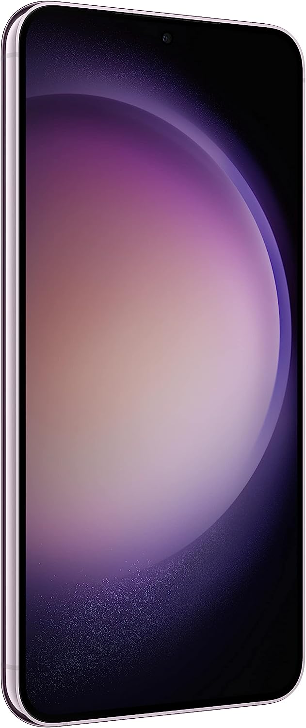 Refurbished Samsung Galaxy S23 5G S911U (Fully Unlocked) 128GB Lavender (Grade A)w/ Pre-Installed Tempered Glass