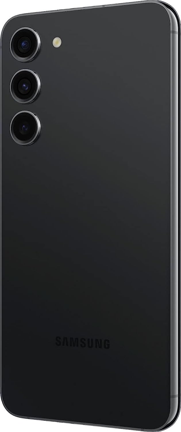 Refurbished Samsung Galaxy S23 Plus 5G S916U (Fully Unlocked) 256GB Phantom Black (Grade A)w/ Pre-Installed Tempered Glass