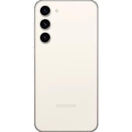 Refurbished Samsung Galaxy S23 Plus 5G S916U (Fully Unlocked) 256GB Cream (Grade A+)w/ Pre-Installed Tempered Glass