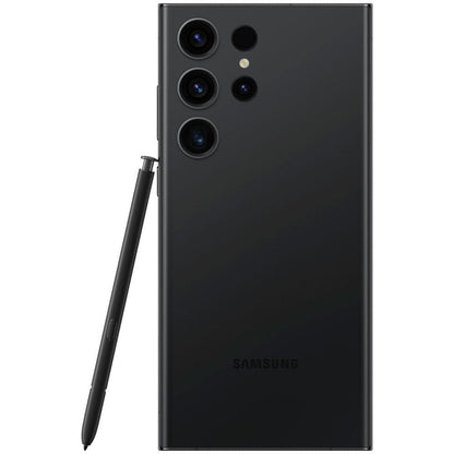Refurbished Samsung Galaxy S23 Ultra 5G S918U (Fully Unlocked) 256GB Phantom Black (Grade A) w/ Wireless Earbuds
