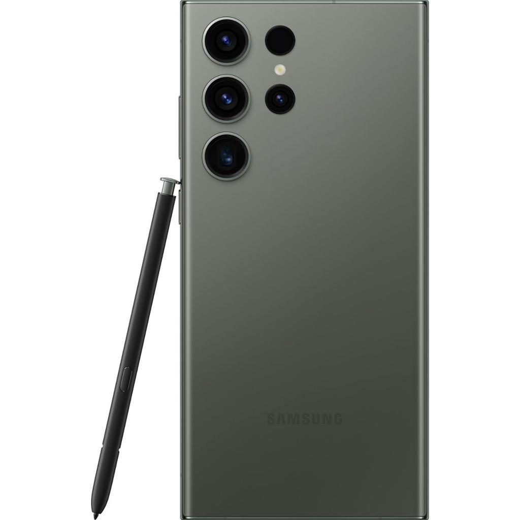 Refurbished Samsung Galaxy S23 Ultra 5G S918U (Fully Unlocked) 256GB Green (Grade A) w/ Wireless Earbuds