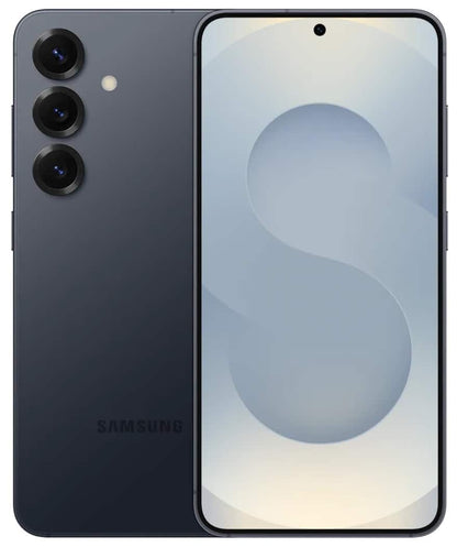 Refurbished Samsung Galaxy S25+ S936U (Fully Unlocked) 256GB Blue Black (Grade A) w/ Pre-Installed Tempered Glass