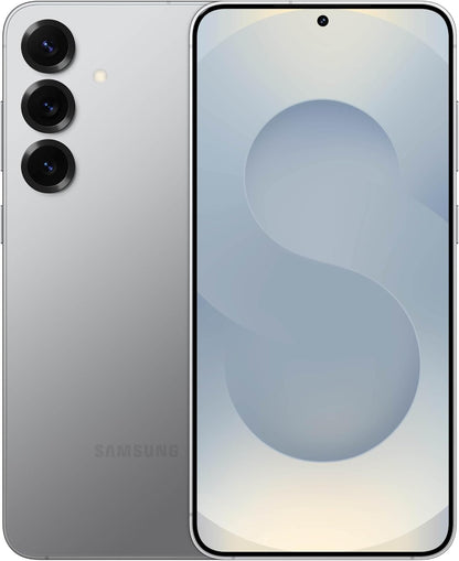 Refurbished Samsung Galaxy S25+ S936U (Fully Unlocked) 256GB Silver Shadow (Grade A+) w/ Wireless Earbuds