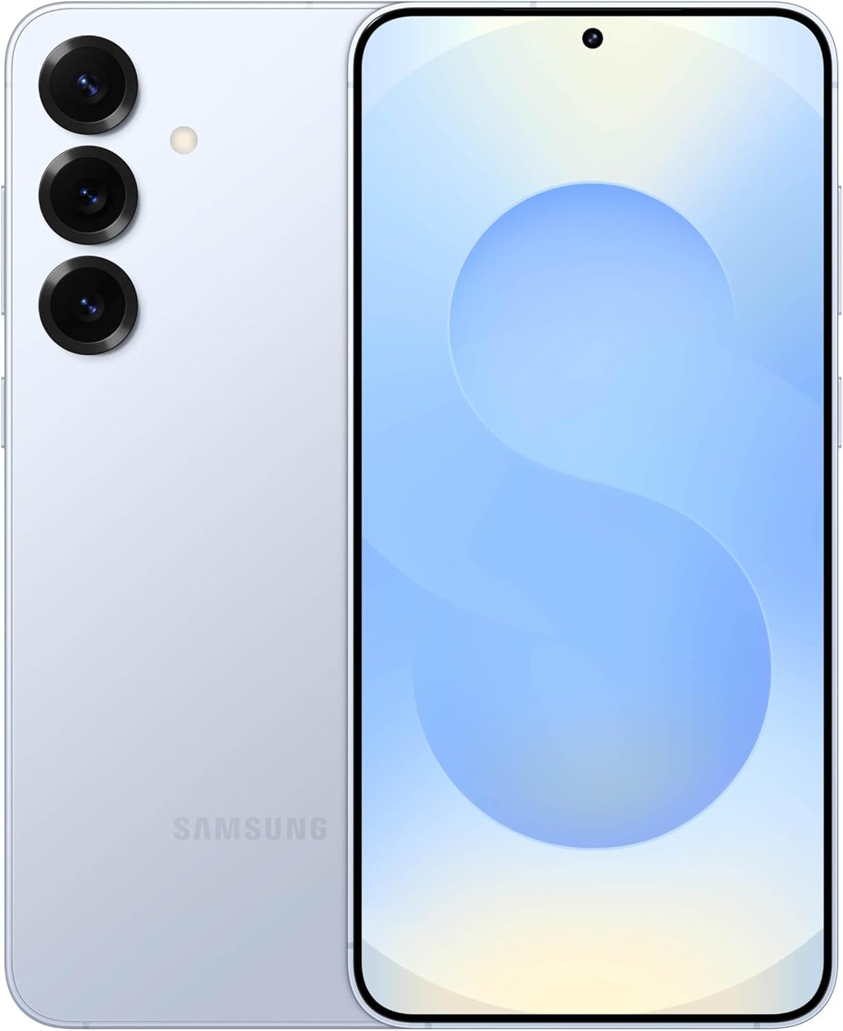 Refurbished Samsung Galaxy S25+ S936U (Fully Unlocked) 256GB Icy Blue (Grade B) w/ Pre-Installed Tempered Glass