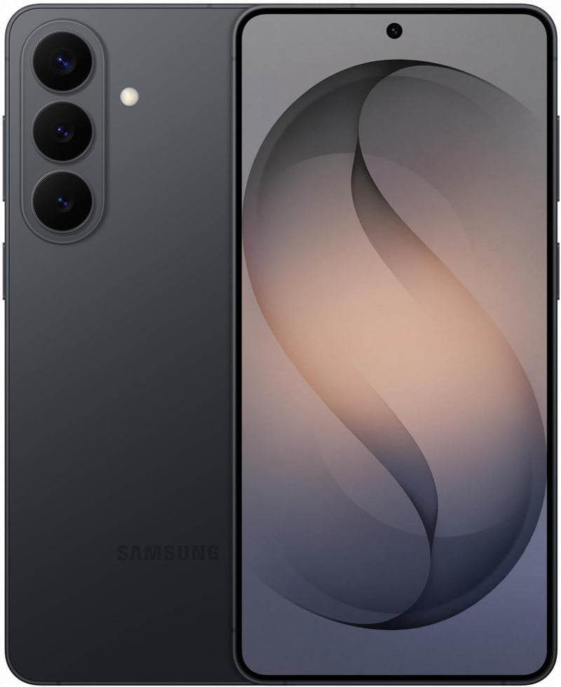 Refurbished Samsung Galaxy S26 S942U (Fully Unlocked) 256GB Black (Grade B) w/ Pre-Installed Tempered Glass