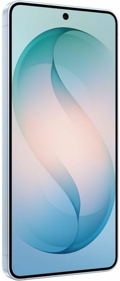 Refurbished Samsung Galaxy S26 S942U (Fully Unlocked) 256GB Sky Blue (Grade A) Bundle with Pre-Installed Tempered Glass and Bluetooth Earbuds