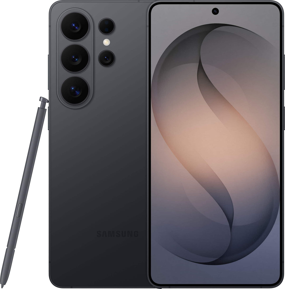 Refurbished Samsung Galaxy S26 Ultra S948U (Fully Unlocked) 256GB Black (Grade A) Bundle with Pre-Installed Tempered Glass and Bluetooth Earbuds