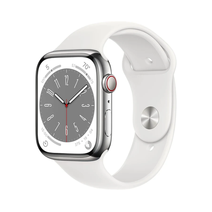 Watch Series 8 Stainless Steel GPS + Cellular Certified Refurbished