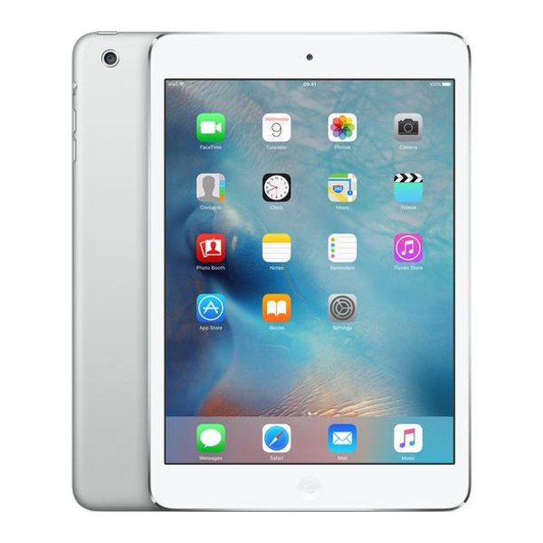 Refurbished Apple iPad Mini 2 | WiFi | Bundle w/ Case, Bluetooth Earbuds, Tempered Glass, Stylus, Charger