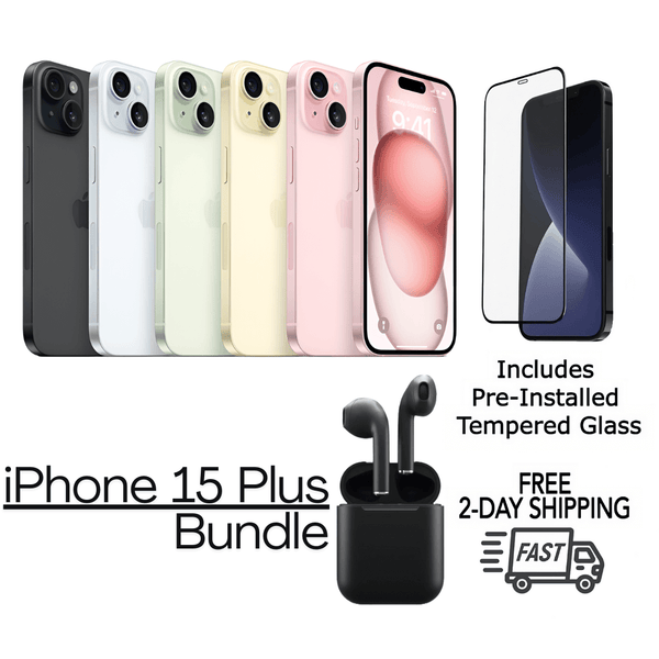 Certified iPhone 15 Plus Unlocked smartphone – Free 2-Day US Shipping