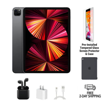 Certified iPad Pro 11" tablet – Free 2-Day US Shipping