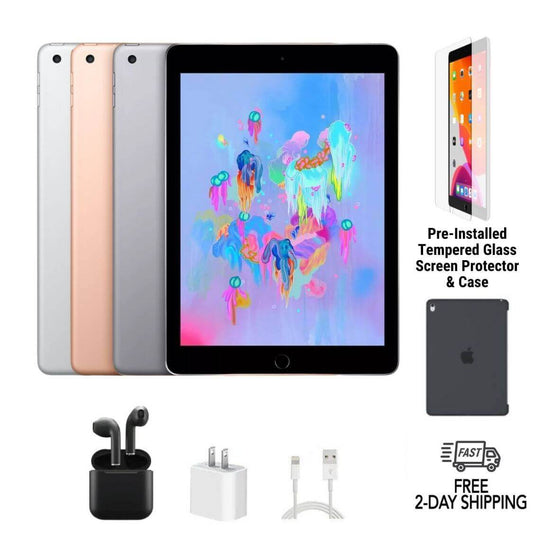 Certified iPad 6th Gen tablet – Free 2-Day US Shipping