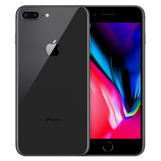 Refurbished Apple iPhone 8 Plus | T-Mobile Locked | Bundle w/ Pre-Installed Tempered Glass