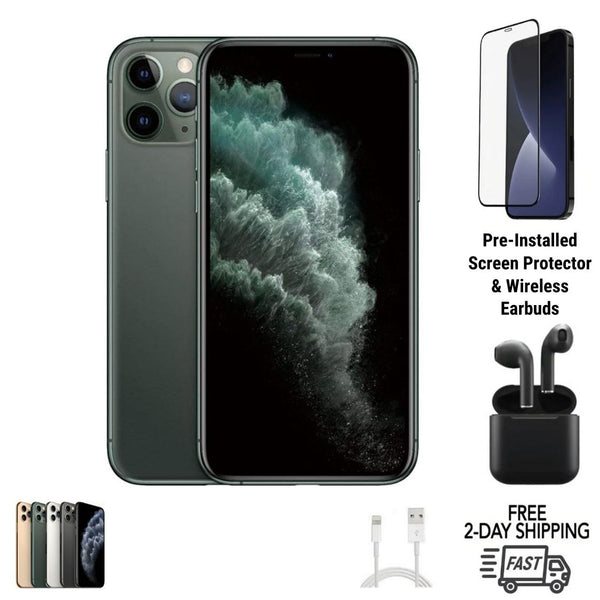 Certified iPhone 11 Pro smartphone – Free 2-Day US Shipping