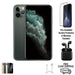 Refurbished iPhone 11 Pro Bundle with Wireless Earbuds and Pre-Installed Tempered Glass Screen  Protector