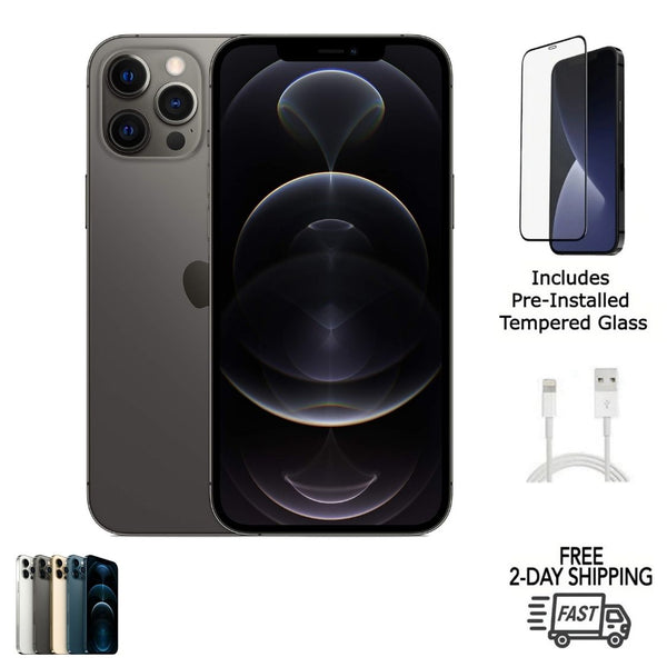 Certified iPhone 12 Pro smartphone – Free 2-Day US Shipping