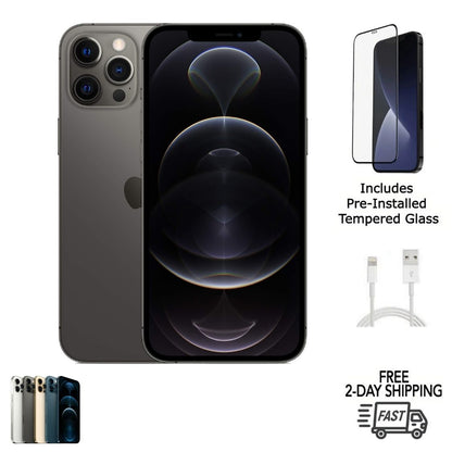 Certified iPhone 12 Pro Max smartphone – Free 2-Day US Shipping