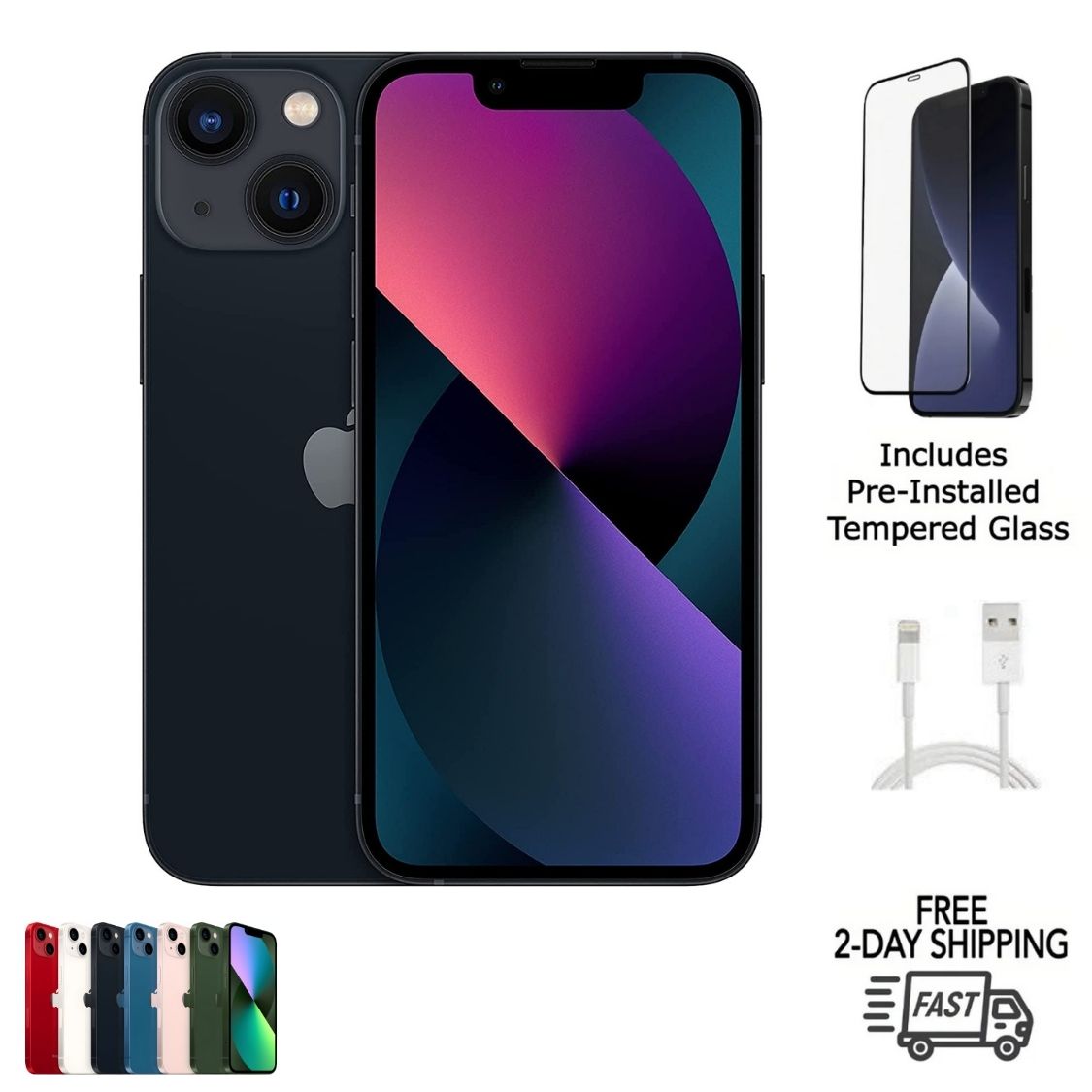 Certified iPhone 13 Mini smartphone – Free 2-Day US Shipping