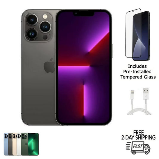 Certified iPhone 13 Pro smartphone – Free 2-Day US Shipping
