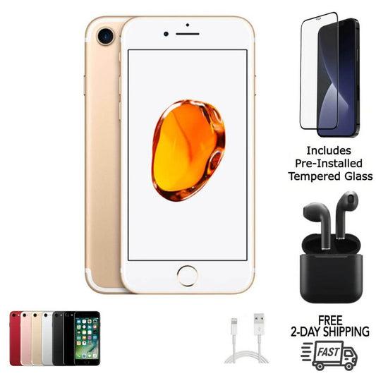 Certified iPhone 7 Unlocked smartphone – Free 2-Day US Shipping