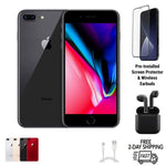 Certified iPhone 8 Plus Unlocked smartphone – Free 2-Day US Shipping