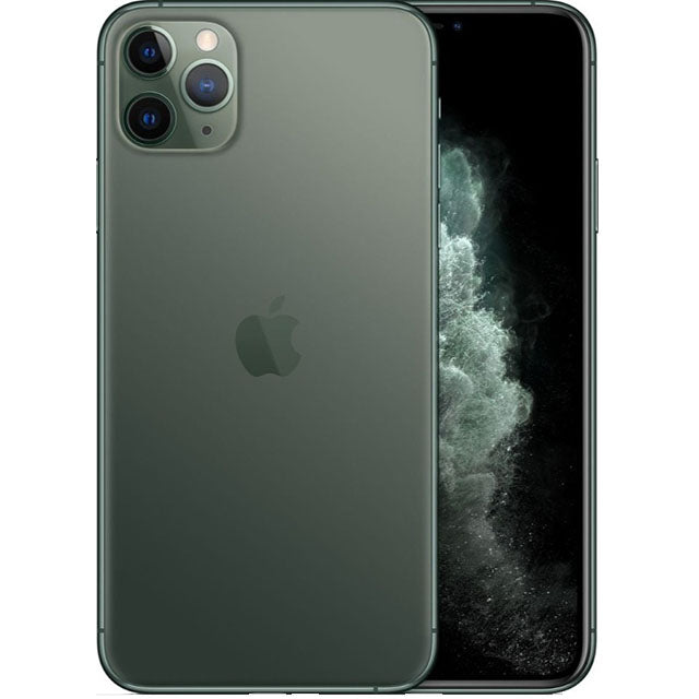 Refurbished Apple iPhone 11 Pro Max | T-Mobile Only | Bundle w/ Pre-Installed Tempered Glass