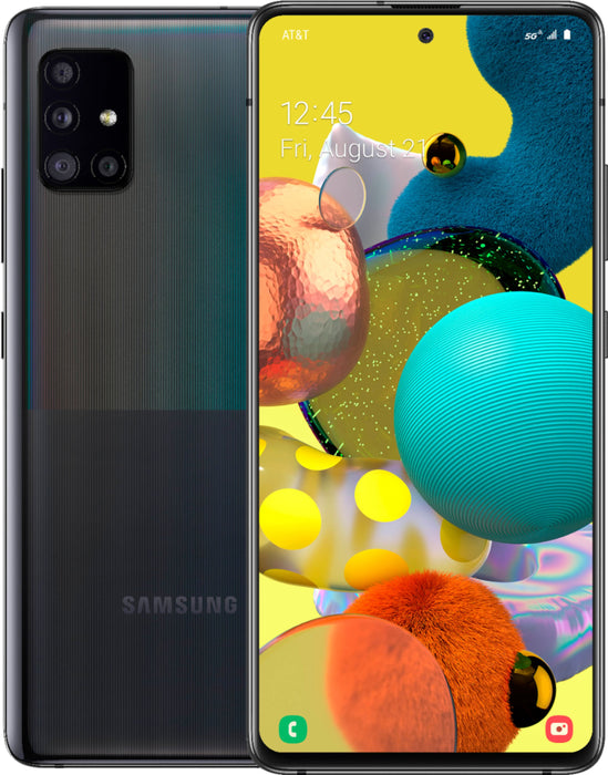 Refurbished Samsung Galaxy A51 5G A516U | GSM Unlocked | 128GB | Black