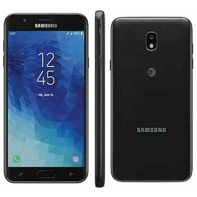 Refurbished Samsung Galaxy J7 | 2018 | AT&T Only | 16GB Black | Smartphone